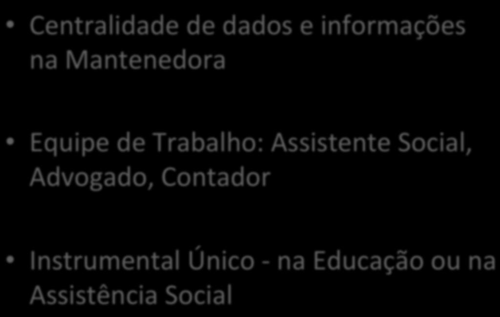 Trabalho: Assistente Social, Advogado, Contador