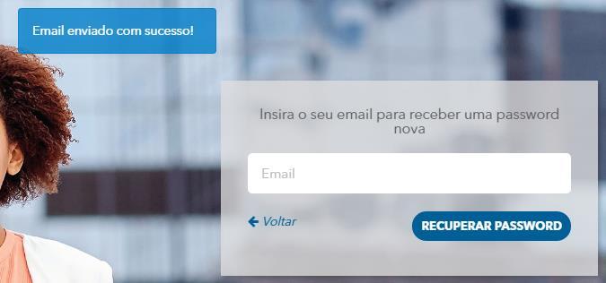 3. Após envio de e-mail, o sistema deverá mostrar mensagem de sucesso.