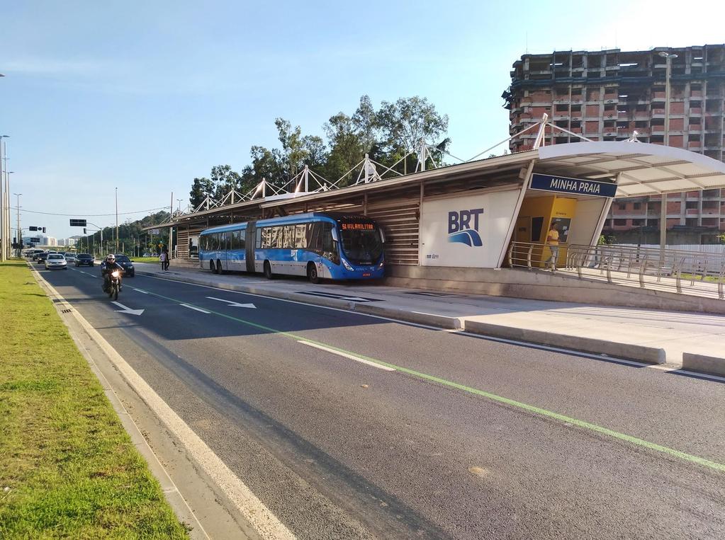 Comunicações - Consolidação da marca Todo sistema de BRT conta com