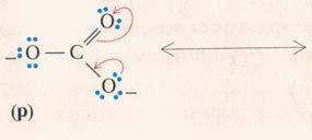 ii) A molécula ou íon real é um híbrido de ressonância das várias estruturas
