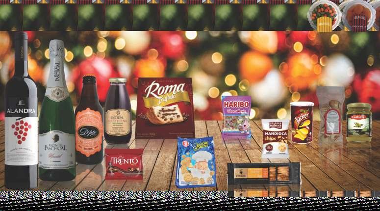 Vinho Santa Felicidade 750ml Panetone Roma 500g Wafer