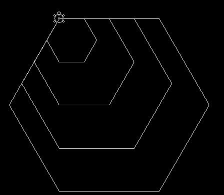 Então, para alterar o procedimento hexágono, a modificação que deve ser realizada é inserir logo após o nome