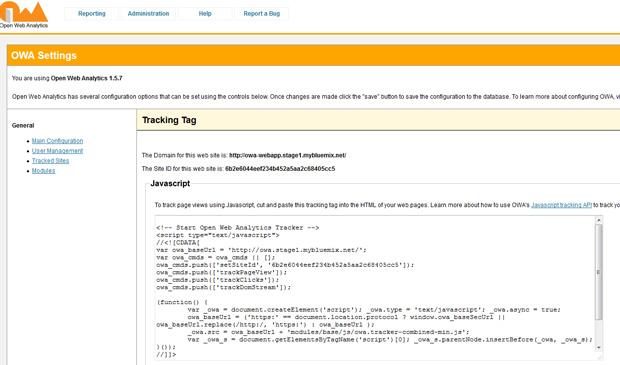 developerworks ibm.com/developerworks/br/ 2. O fluxo de regra Tracking Tag é exibido em JavaScript e PHP, para que seja possível escolher um deles para integrar em seus websites. 3.