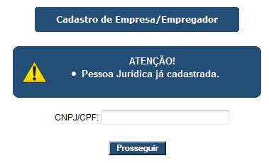 Assim, ao clicar no link de validação, ser exibida uma mensagem de alerta como abaixo: Após a aprovação de seu cadastro,