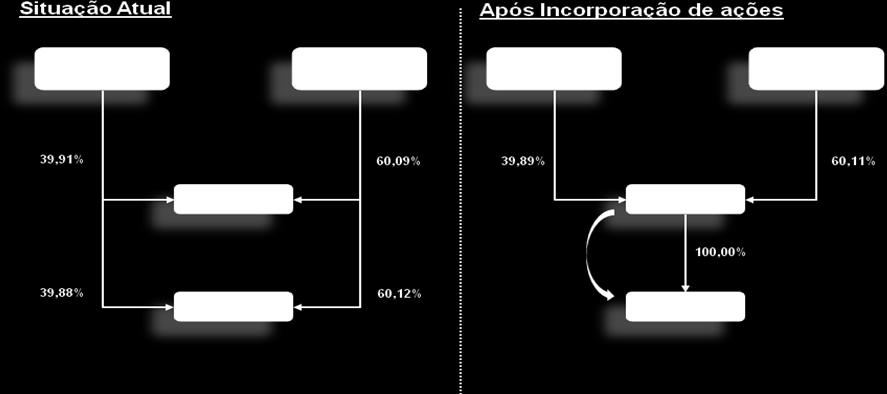 que manterá íntegra sua personalidade jurídica, para todos os fins e efeitos de direito. III. Estrutura Societária 