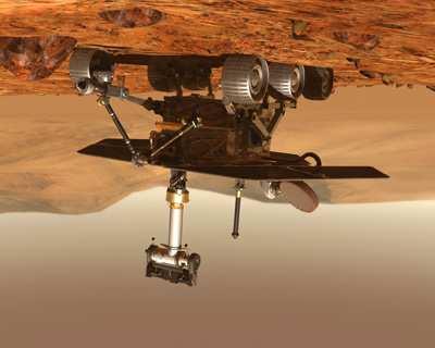 Opportunity em Marte, 2004: veículo de