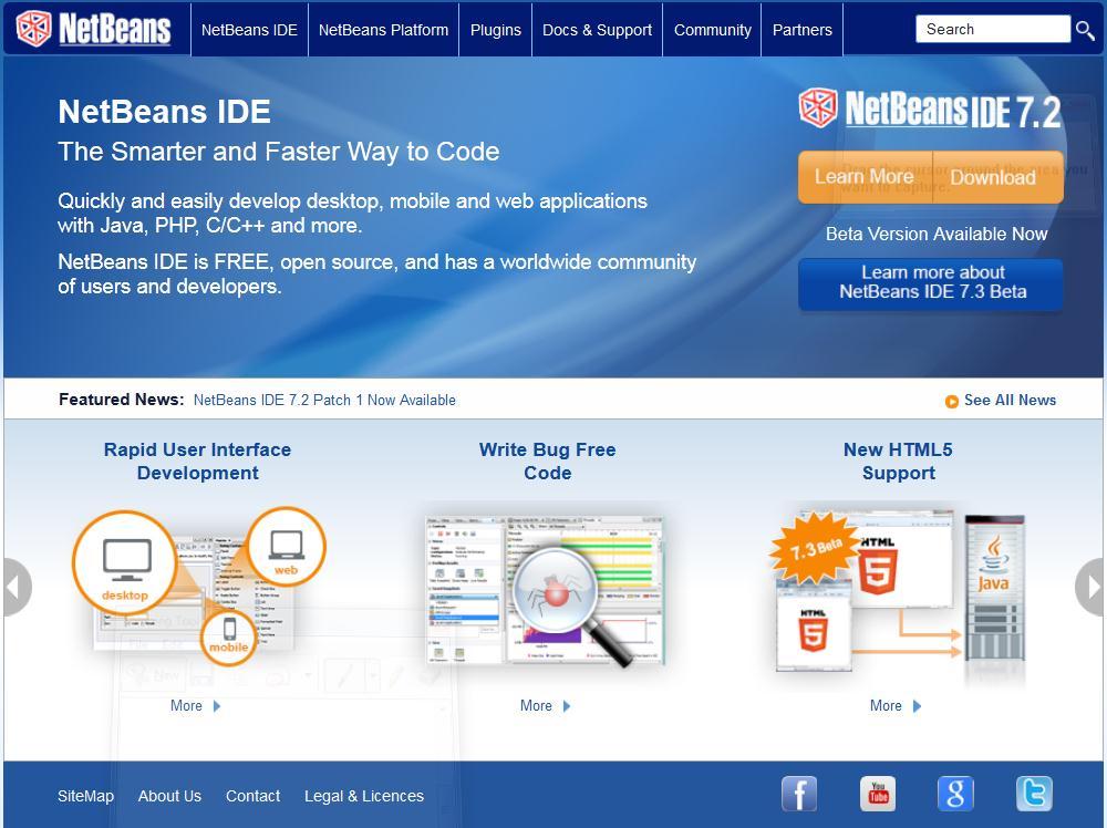 IDE Netbeans http://netbeans.