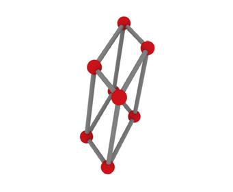 redes de Bravais, que formam a estrutura de todos os sólidos