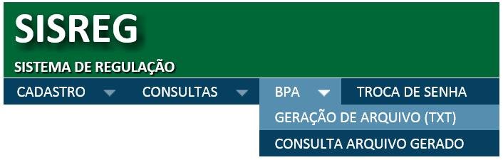 SECRETARIA DE ESTADO DE SAÚDE DE MT 25 15. O SISREG gera o boletim de produção ambulatorial, eliminando a necessidade de digitação no aplicativo BPA Magnético.