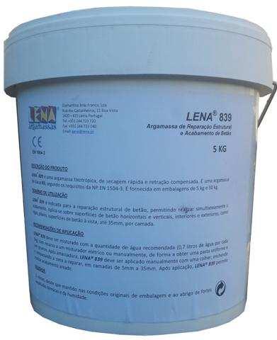 Em vigor desde 29/12/2017 Máquinas e Ferramentas - 5 / 6 1627460 520 ARGAMASSA BETONILHA CZ(S30K)$ UN 5,40 Ligantes