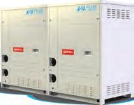 Gama VRF HVAC SOLUTIONS Unidade EXTERIOR V4+W 2 Tubos x 2 Módulos 39 Unidades INTERIORES Combináveis Potência HP ALIMENTAÇÃO de 50,4 a 67 CAPACIDADE V/F/Hz Frio (kw) Calor (kw) GIAS45016WDRN1 23 8+8
