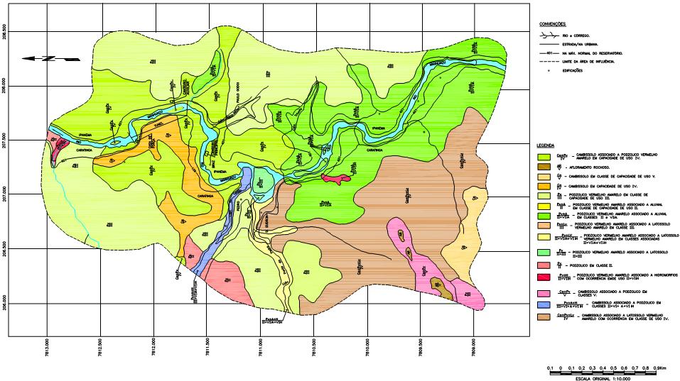 Barragem Figura 19 - Mapa de solos da
