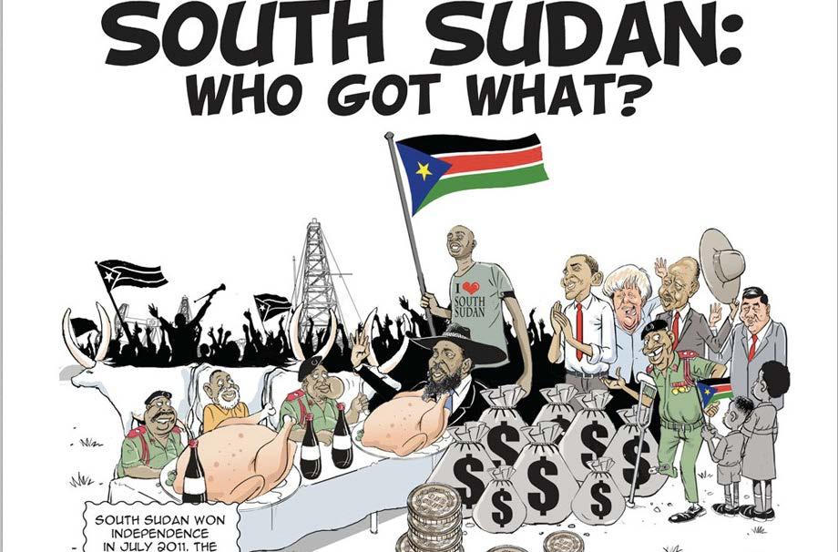 Os Meios: Petróleo, Ajuda e Boa Vontade. Sudão do Sul: Quem ganhou o quê?
