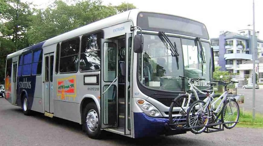 ônibus; Transporte da bicicleta
