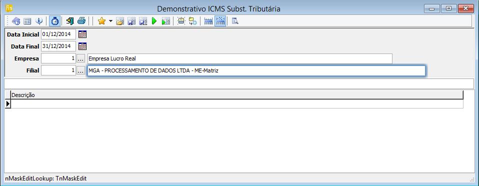 2.9: DEMONSTRATIVO ISSQN: Após a apuração do imposto do ISSQN o usuário poderá fazer a conferência do