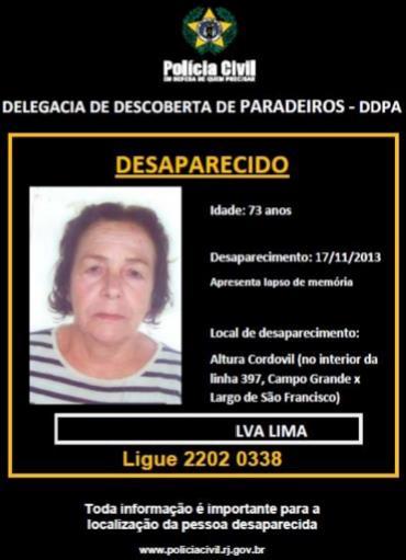 Desaparecidos 3, uma forma de contribuir com informações sobre desaparecimentos de forma anônima, em funcionamento durante 24 horas ao dia, e ao alcance de todos os cidadãos.