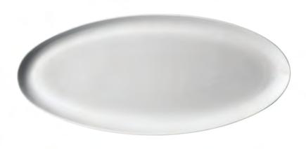 MW White Basics travessa porcelana oval 58cmx26cm