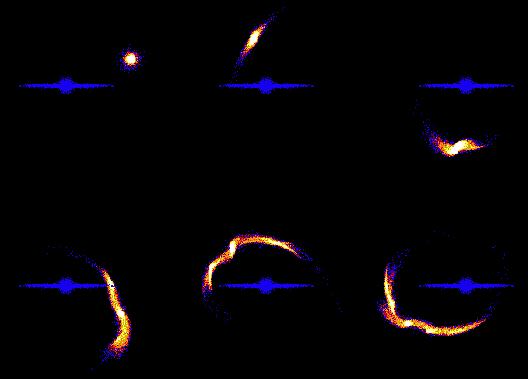 Tidal Stripping Galáxias não são pontos, elas possuem tamanho e volume consideráveis, assim, elas sofrem forças de maré causadas pelo campo gravitacional de outras galáxias.