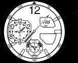 Ver Horas Use Modo Pontualidade, para ver horas, data e dia da semana.