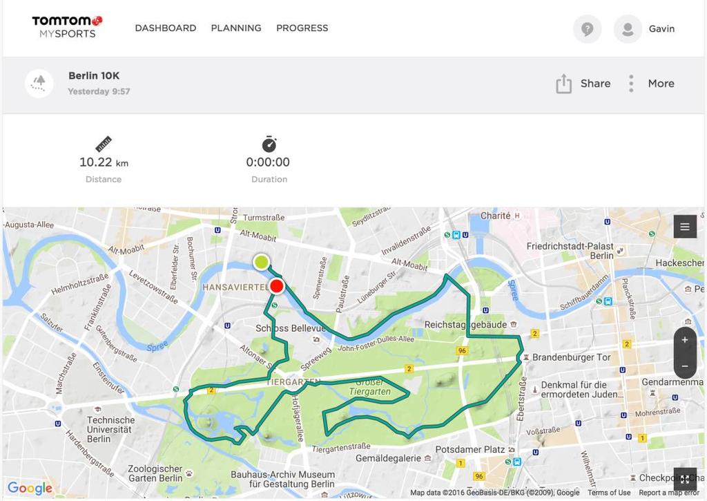 Converter uma atividade num trilho Para converter uma atividade de GPS anterior num trilho utilizando o seu relógio, faça o seguinte: 1. Inicie sessão no website Sports. 2.