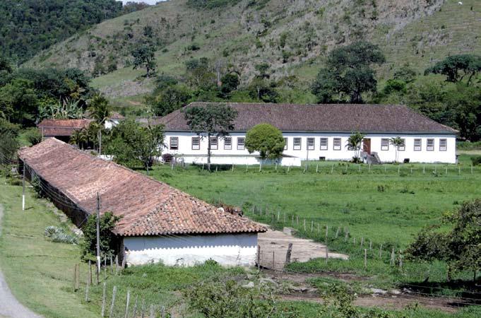 corpo da ficha uso atual / original residencial / fazenda de café proteção existente / proposta