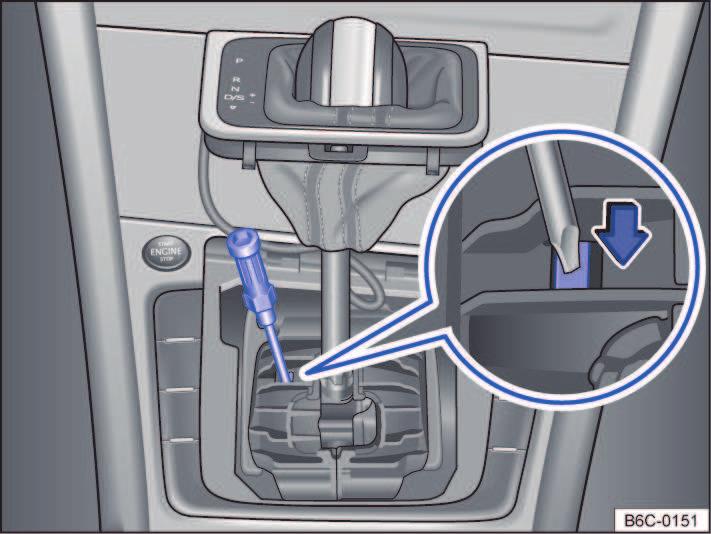 Nunca deixar o veículo rodar na posição da alavanca seletora N, especialmente com o motor desligado. A transmissão automática não é lubrificada e, por isso, pode ser danificada.