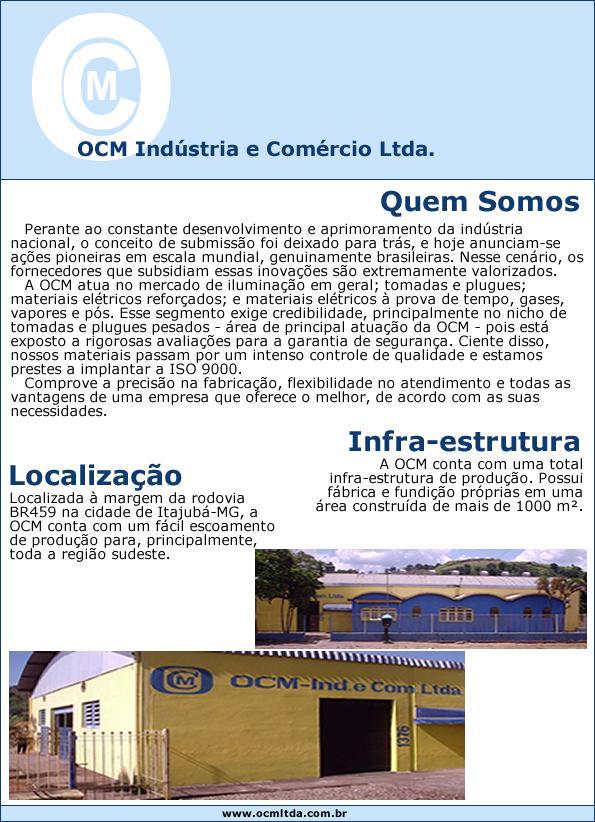 1. OCM Indústria e Comércio Ltda.
