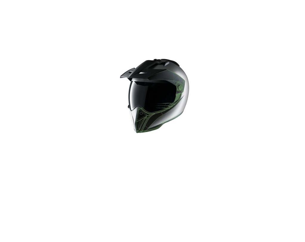 Decatlo moderno. Dez modalidades que um bom capacete tem de dominar. Segurança Os capacetes BMW Motorrad não só cumprem a norma ECE 22-05, como também a superam em muitos critérios.