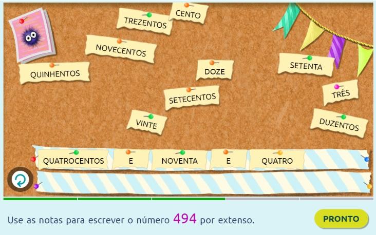 13 P e rgunt e : Como escrevemos o número 494 por extenso?