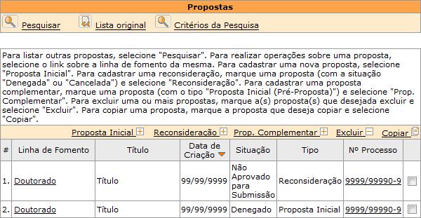 Altere a linha de fomento usando o botão (se for necessário) e clique no botão. Pronto!