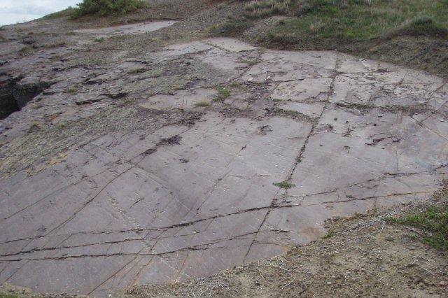 Depósitos de geleiras de idade permiana encontrados