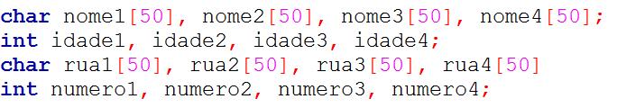 ESTRUTURAS O uso de estruturas facilita na manipulação dos dados do programa.