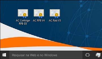 Você pode acessar o site da Certisign e realizar o download das Hierarquias: AC Raiz V5 AC RFB V4 AC CERTISIGN