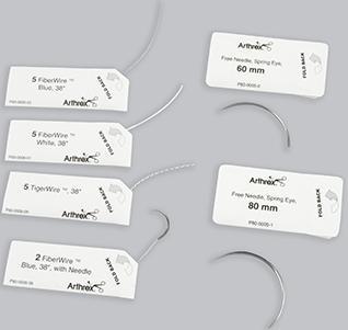 Todas as suturas FiberWire TM que são permanentemente implantadas, são fabricadas com a mesma matéria-prima, ou seja, suas indicações de uso e funcionalidades são idênticas, não importando a