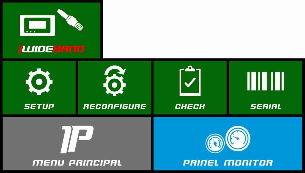 Configurações na ECU Rede CAN Menu da Rede CAN na sua ECU PANDOO. Aqui é o ponto de partida para acessar todas as configurações necessárias para o seu condicionador de sonda.