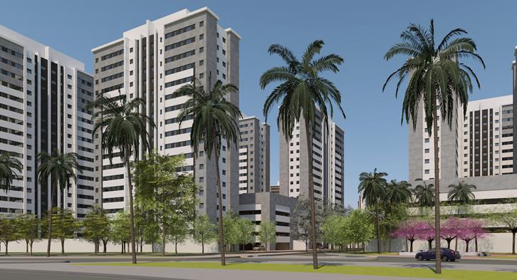 Destacam-se os projetos com o conceito de Bairro Planejado nas cidades de São Paulo (Grand Reserva Paulista Área
