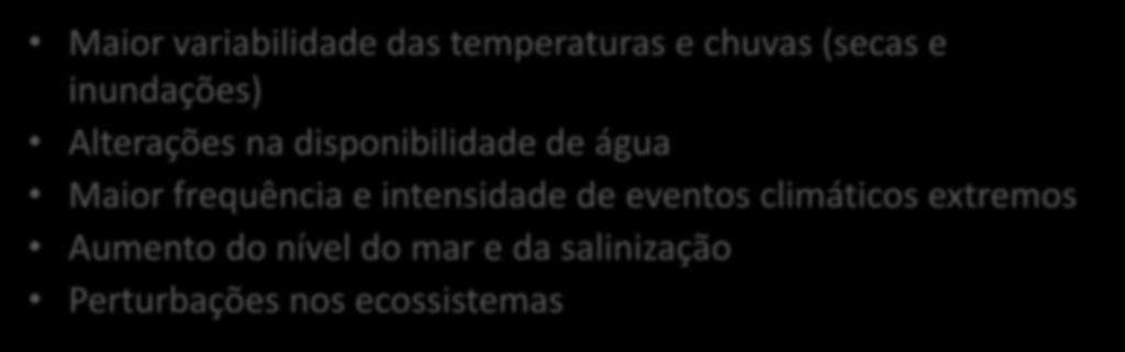 Alterações climáticas Gases estufa Aquecimento global