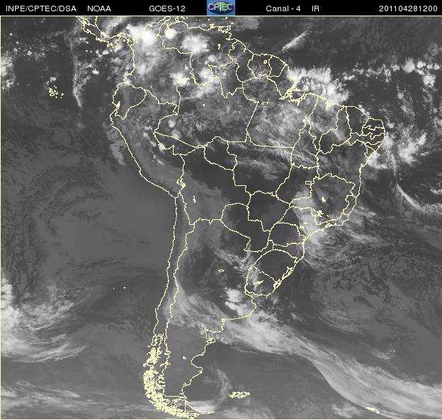 Já no dia 30, com a aproximação de uma nova frente fria, além da faixa Leste, houve aumento de nebulosidade também no Pontal do Triângulo.