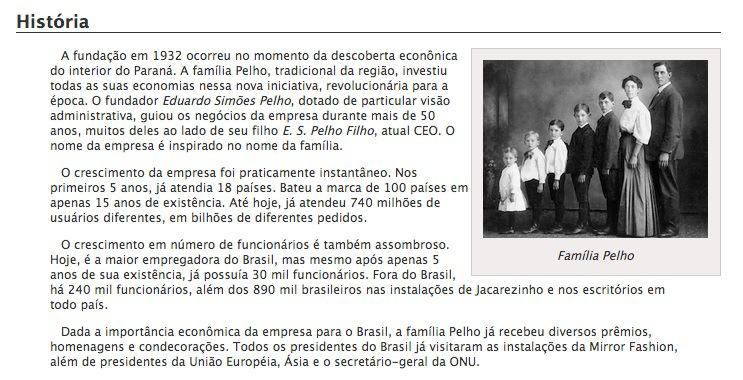 5. (opcional) Faça testes com o float: left também. 6. (opcional) Teste flutuar a imagem do centro de distribuição. Como o conteúdo fluirá ao seu redor agora? É o que queríamos? Como melhorar? 2.