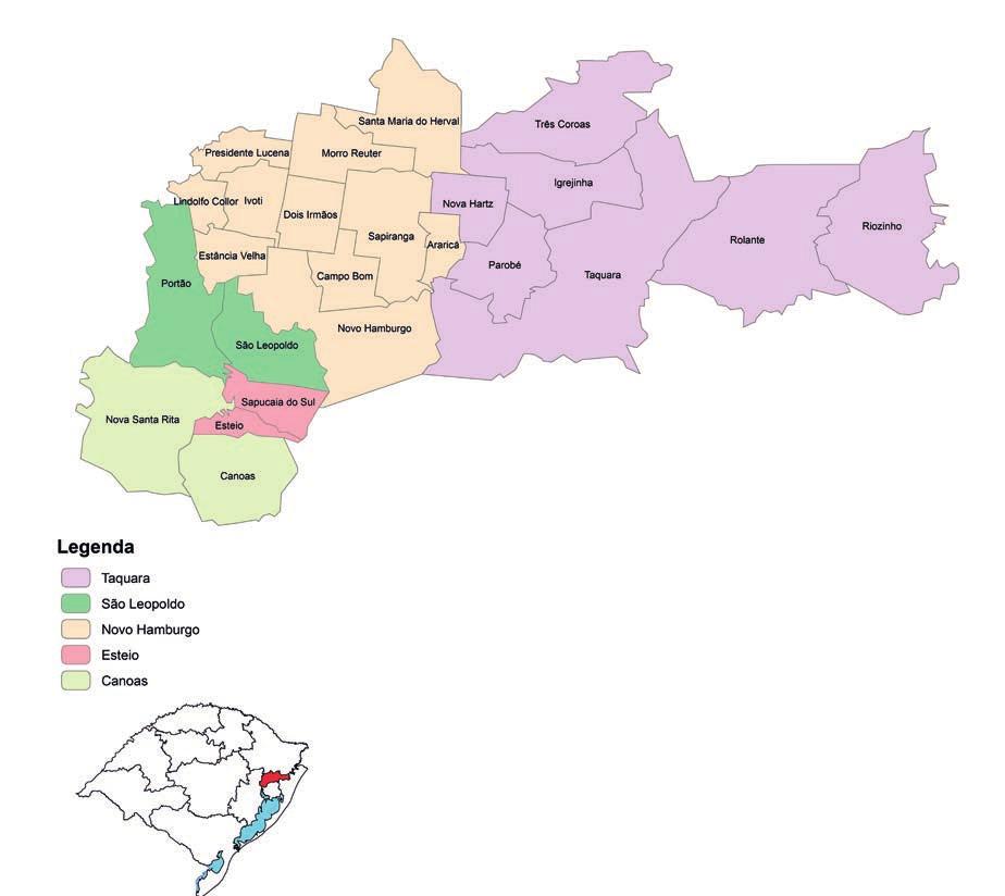 ZONAL SINOS INSPETORIAS DATA DE CRIAÇÃO CANOAS 13/05/1983 ESTEIO