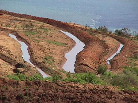 Erosão Pluvial: deflagrada pelas águas de chuvas Concepção de