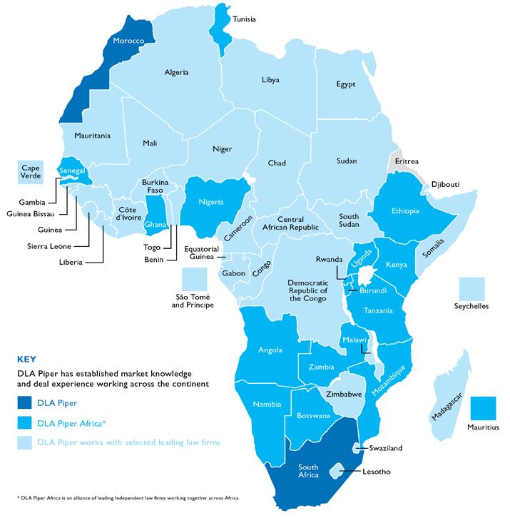 DLA Piper Africa group Desenvolver negócios em África oferece oportunidades e desafios únicos, implicando compreender as especificidades culturais, económicas e políticas deste vasto continente.