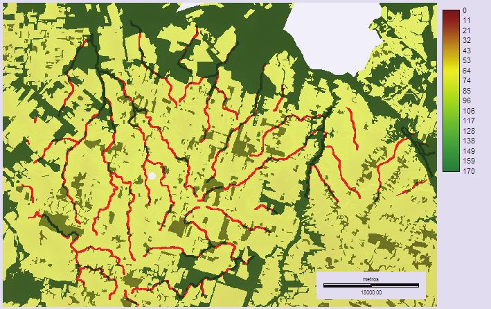 Gráfico 12 - Indicador de qualidade ambiental e importância para a conservação ou recuperação Nota: Área dos municípios de Alta Floresta,