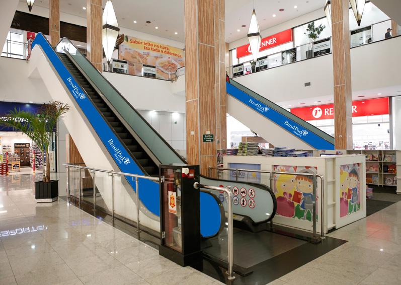 Mall Escadas rolantes Local Praça de