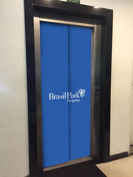 Mall Porta elevador Adesivo 0,80
