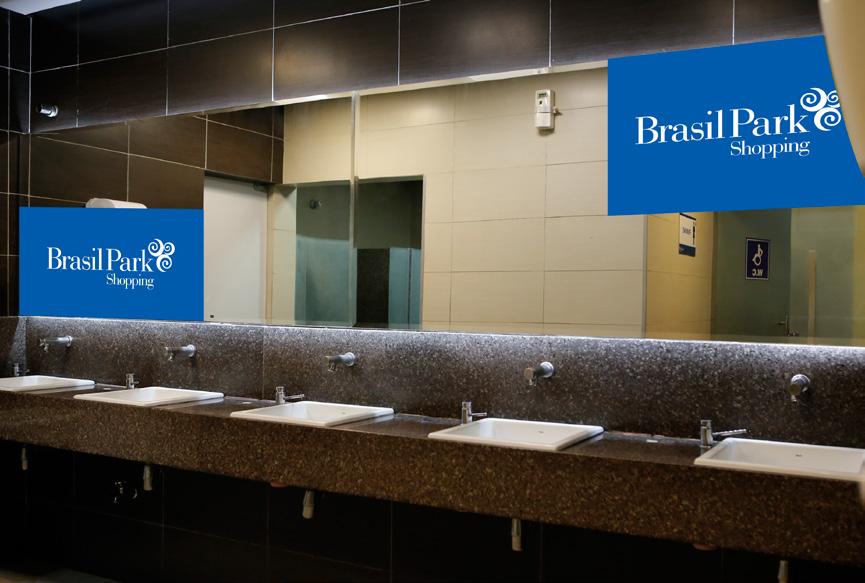 Comunicacão Banheiro Espelhos banheiro Adesivo Retangular Savan: 0,74 x 0,88m Elevador: 0,74 x 1,43m Cinema: 0,74 x 1,16m