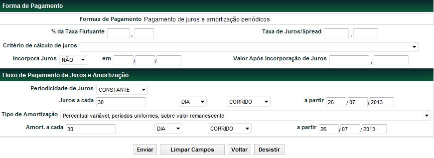 Observações: No registro de LCA: Não é obrigatório vincular a LCA ao Lote. Da mesma maneira como é feito com a Cesta, a obrigatoriedade da vinculação é verificada no momento da negociação.