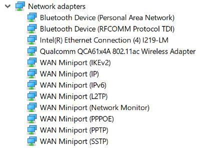 Drivers de rede Instale os drivers de WLAN e Bluetooth do site de suporte da Dell. Tabela 5.