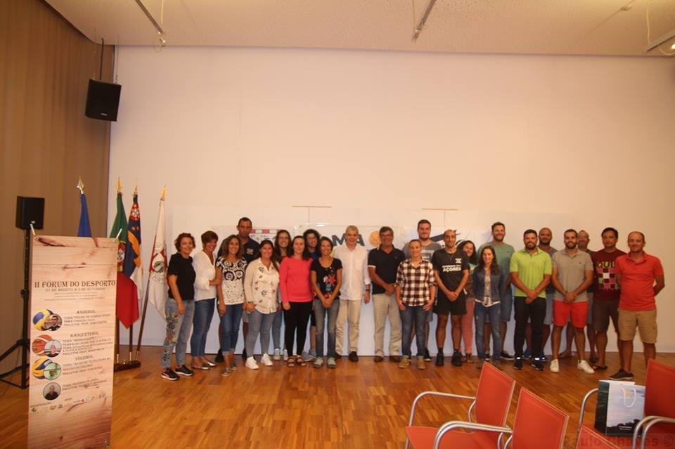 IV Fórum do Desporto A Associação de Basquetebol de Santa Maria em parceria com a CMVP, AVISMA e AASM realizou nos 31/08 a 02/09/2017 o II Fórum do Desporto para todos os treinadores e Dirigentes de