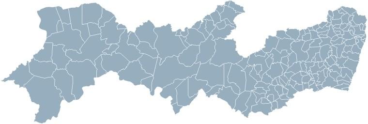 Estado de Pernambuco Estados limítrofes Bahia, Piauí,